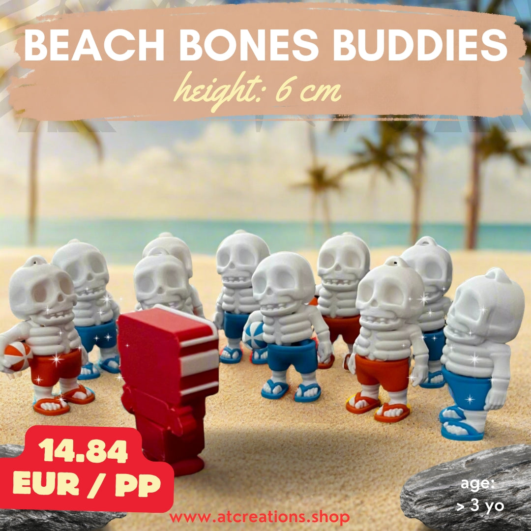 Beach Bones Buddies - Fun and Festive Companions