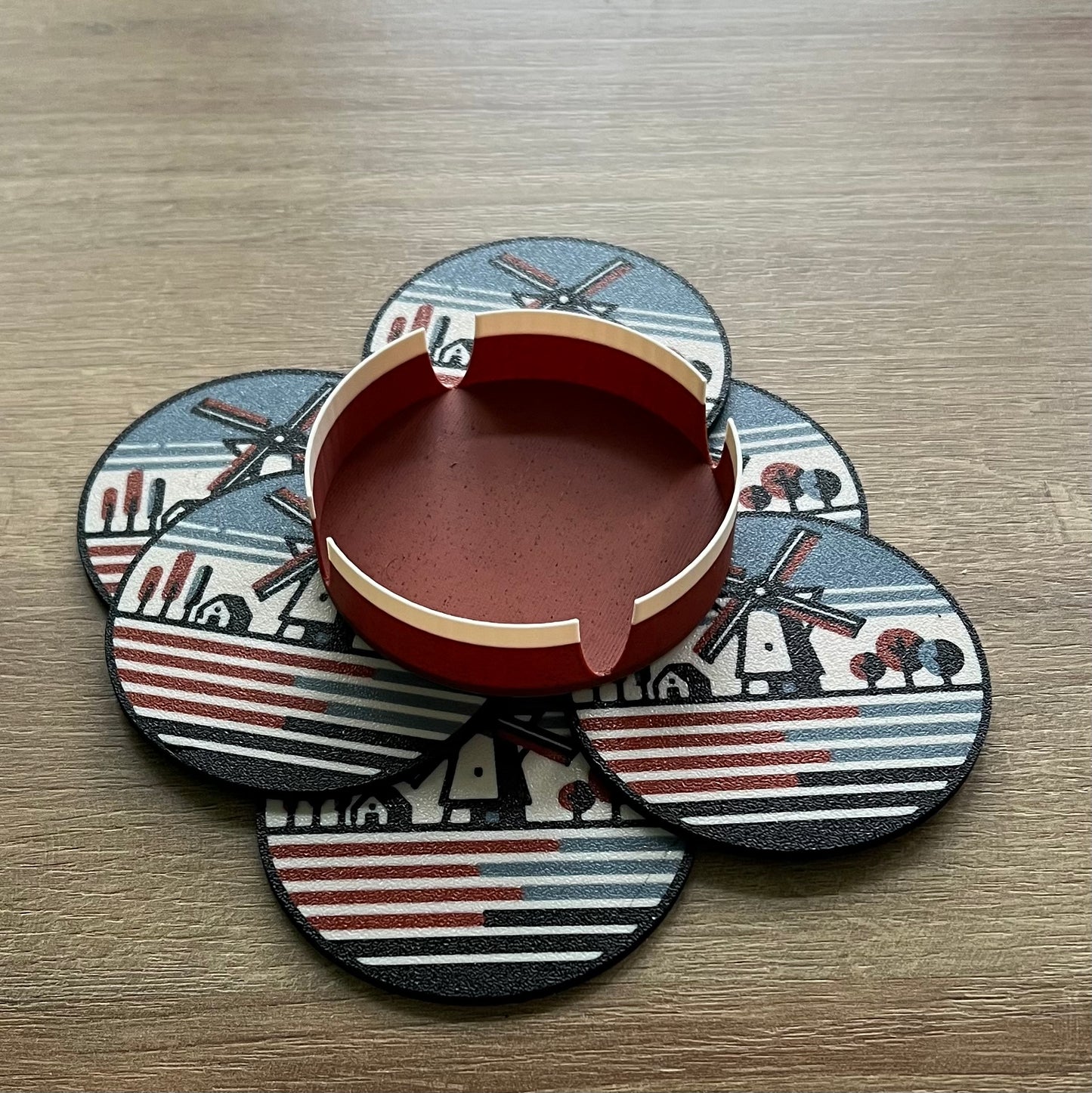 Exclusive Dutch Landscape Coaster Set