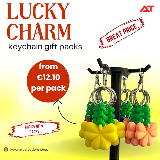 Lucky charm keychain gift packs (traktatie)