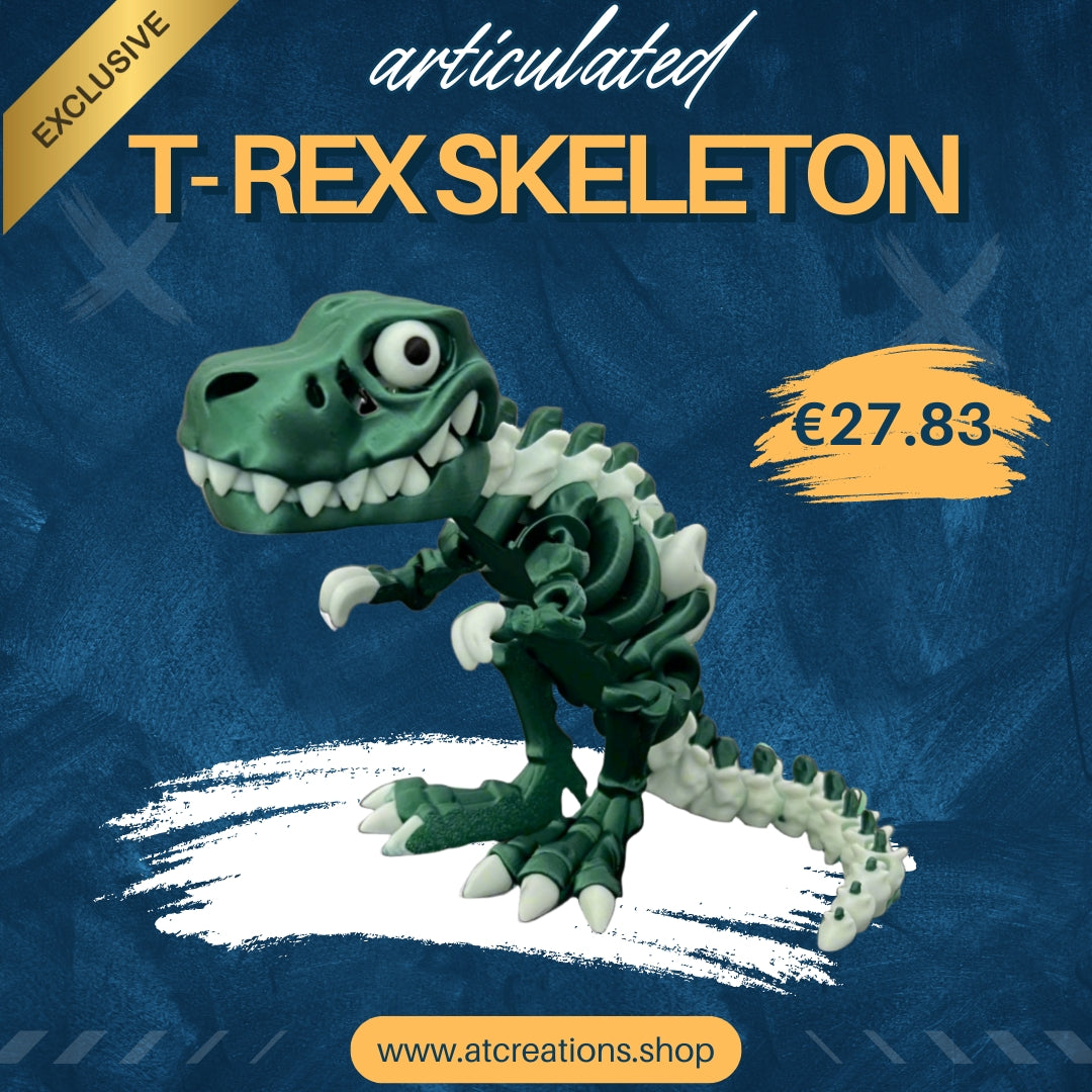 Articulated Tyrannosaurus Rex skeleton