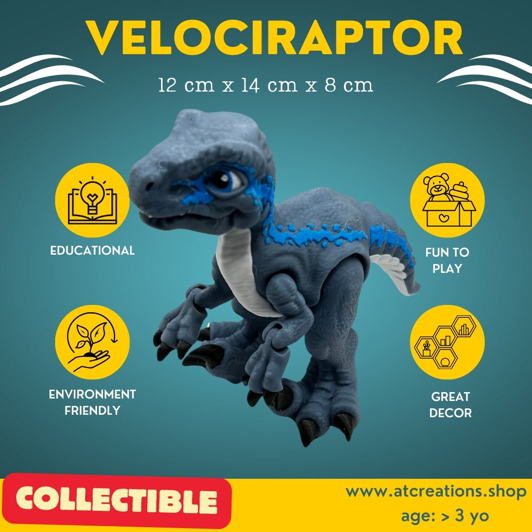 Veloci Raptor - Elite Dino Treasures Collection